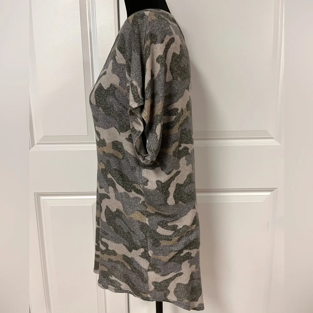 Express One Eleven Camouflage Sweater
